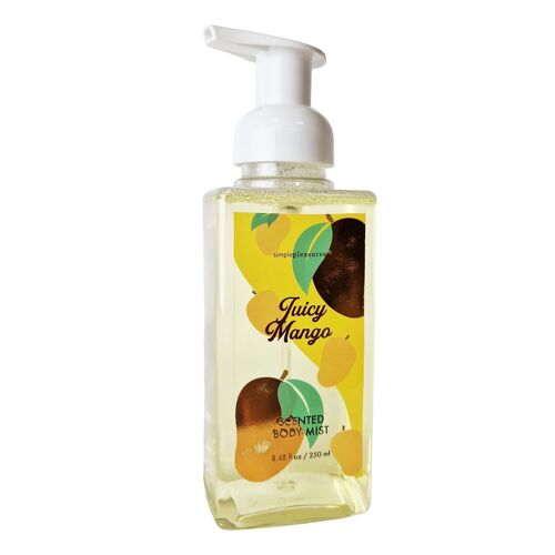 Distributeur de savon mains moussant 520ml FEELING FRUITY, senteur mangue-350410