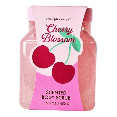 FEELING FRUITY body scrub 450g, cherry scent-350320