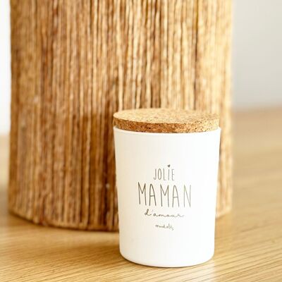 "Jolie Maman" candle - Gardenia - Mother's Day