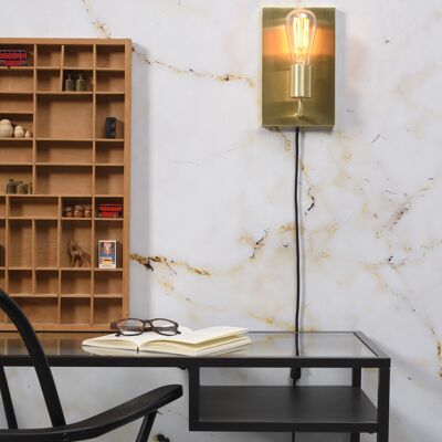 Golden MADRID wall lamp