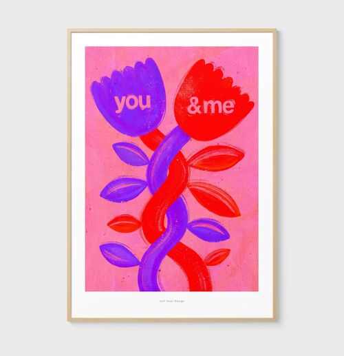 A5 You & me | Illustration art print