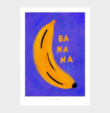 A4 Banane | Impression d’art d’illustration 2