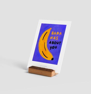 Bananes à propos de toi | Carte d'illustration 2