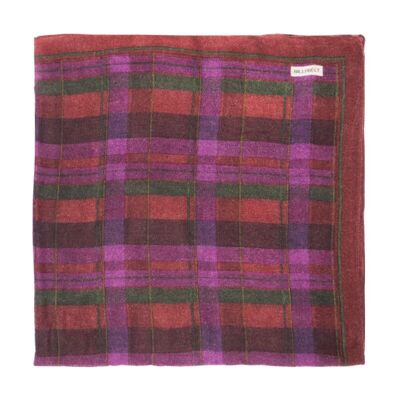 100% wool scarf Violet