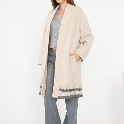 Long knitted cardigan - SARA
