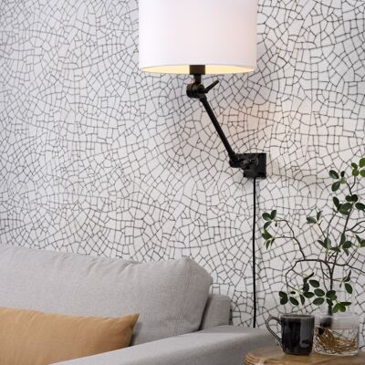 White AMSTERDAM wall lamp