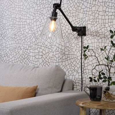 Wall lamp AMSTERDAM transparent