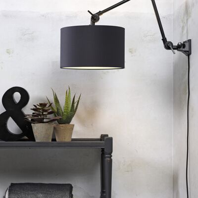 Dark gray AMSTERDAM wall light