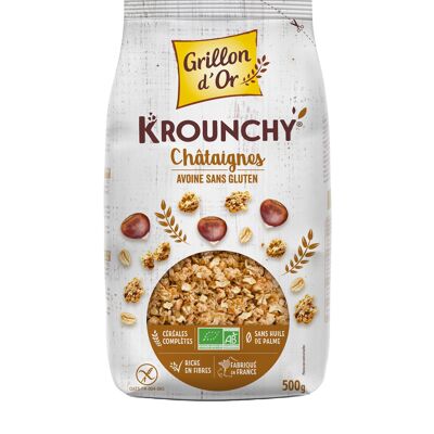 GRILLON D'OR Krounchy Châtaigne Avoine Sans Gluten Bio