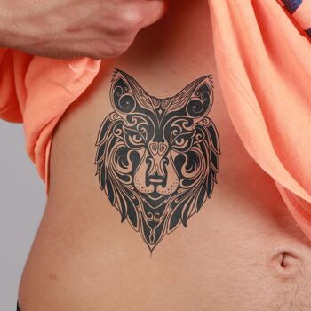 Loup mandala 3