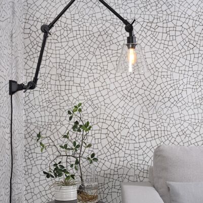 Wall lamp AMSTERDAM transparent