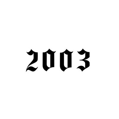 Born in 2003