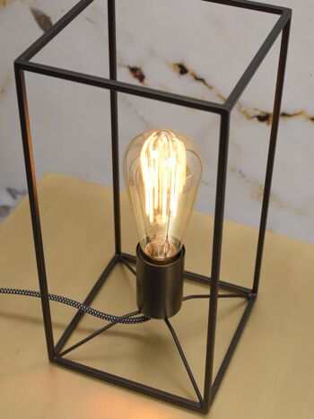 Lampe de table ANTWERP noir 3