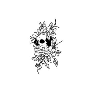 Skull blossoms 2