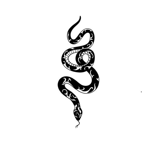Serpent Obsidien