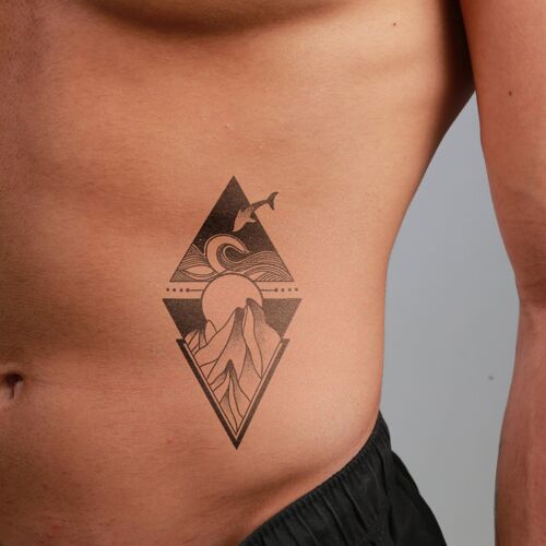 Tatouage Montagne