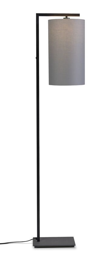 Lampadaire BOSTON gris clair 7