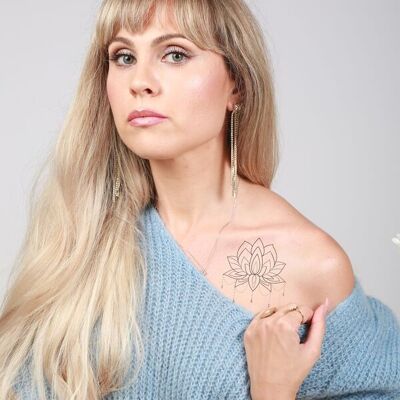 tatuaggio del loto