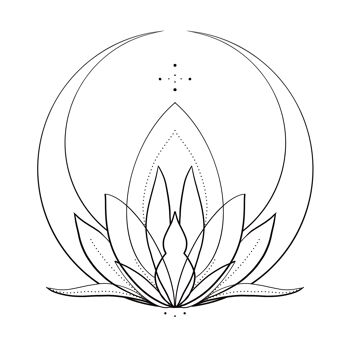 Tatouage fleur de lotus 2