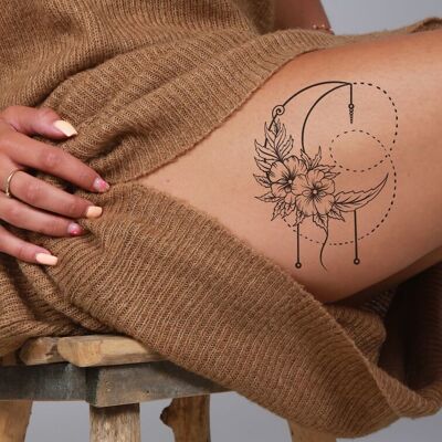 Tatuaje de luna