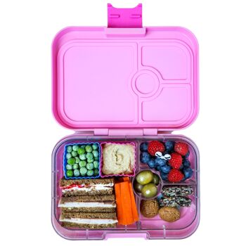 Yumbox Silicone Bento lunchbox set de 6 mini cubes - Bleu / Vert 3