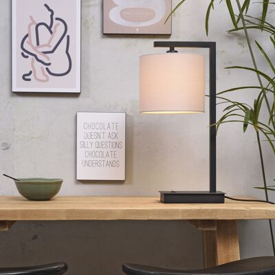 Table lamp BOSTON taupe