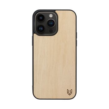 Coque iPhone en bois – Aulne 1