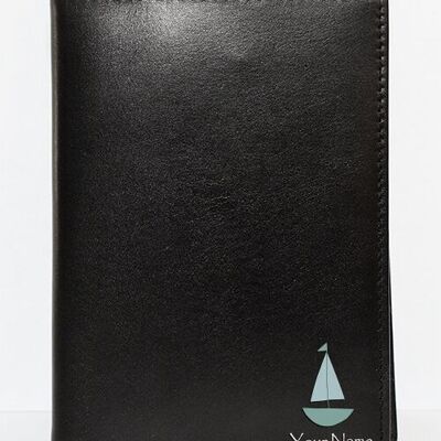 Passport holder "Ship + Name - Small" Personalizable