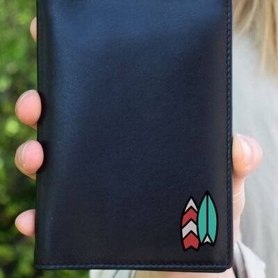Passport cover "Surfboards Colorful"