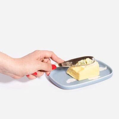 Cuchillo para untar mantequilla fácil - Rosegold