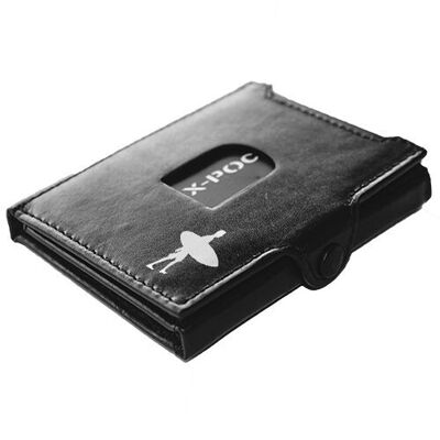 X-POC credit card holder made of genuine leather "Surfer