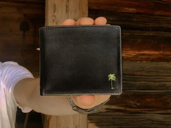 Portefeuille pour hommes en cuir véritable "Palm" 9