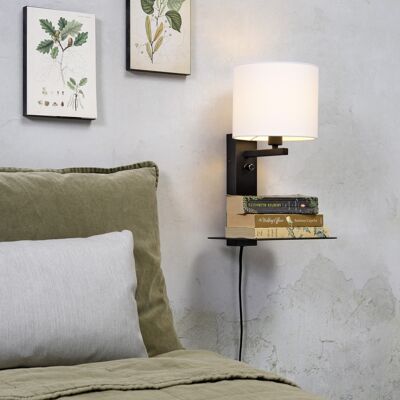 White FLORENCE wall light