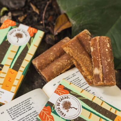 Fruto de Cacao Chocolate Bar 80% with panela