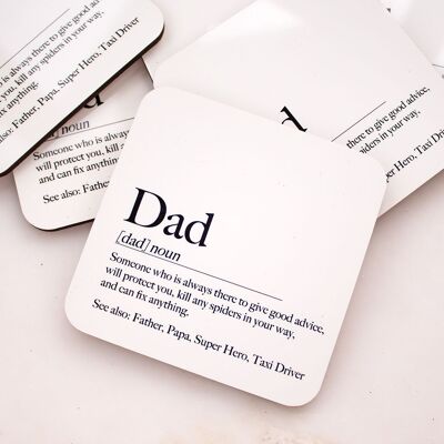 Untersetzer „Dad“