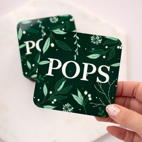 Pops Leaf Coaster