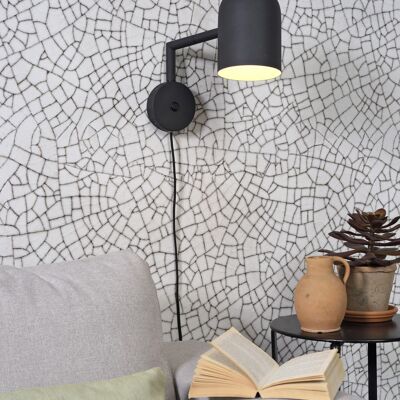 MARSEILLE wall lamp black