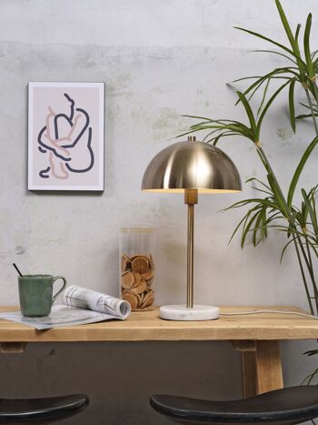 Lampe de table TOULOUSE blanc 2