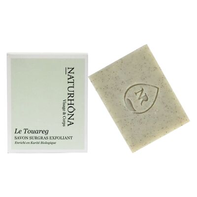 Le Touareg exfoliating care soap - Mint, Grapeseed & Shea