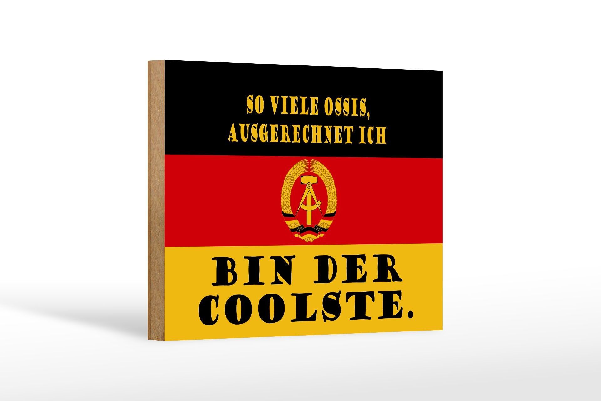 Cartello in legno con scritta 18x12 cm tanti Ossis sono i più belli