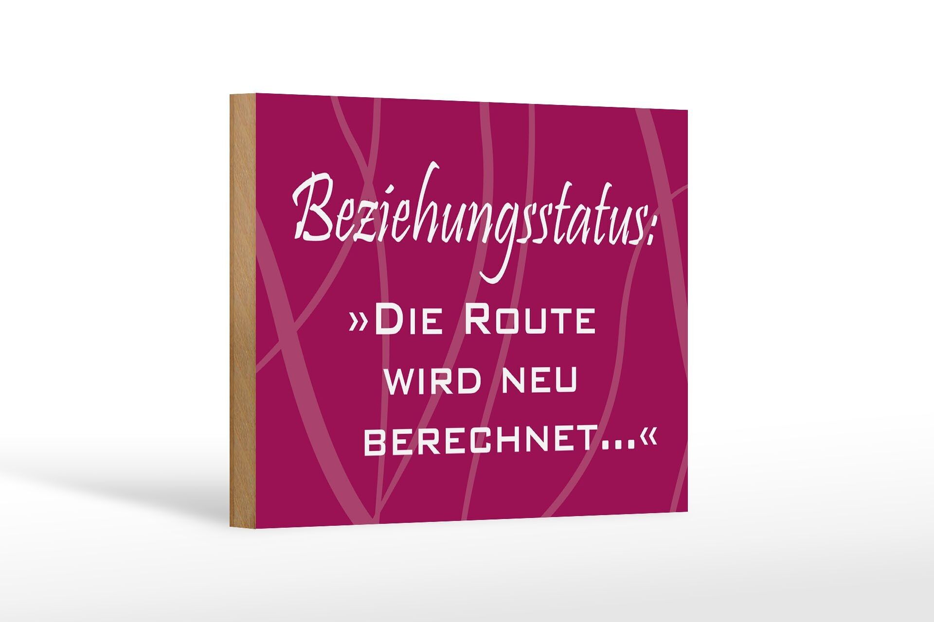 Cartello in legno con scritta 18x12 cm decorazione percorso stato relazione