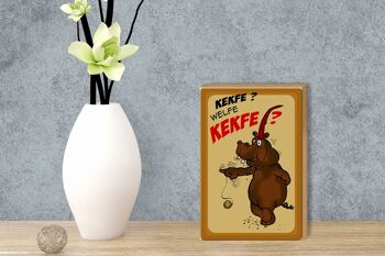 Panneau en bois biscuits 12x18cm Kekfe Welfe Kekfe décoration 3