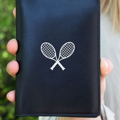 Passport cover "Tennis racket middle"