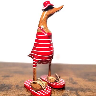 Red jersey teak duck 25 cm