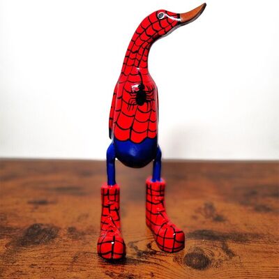 Pato de teca spiderman 25 cm
