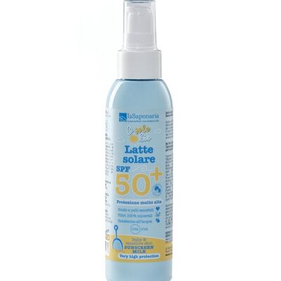 Leche solar SPF 50+ - Protección muy alta para niños y pieles sensibles