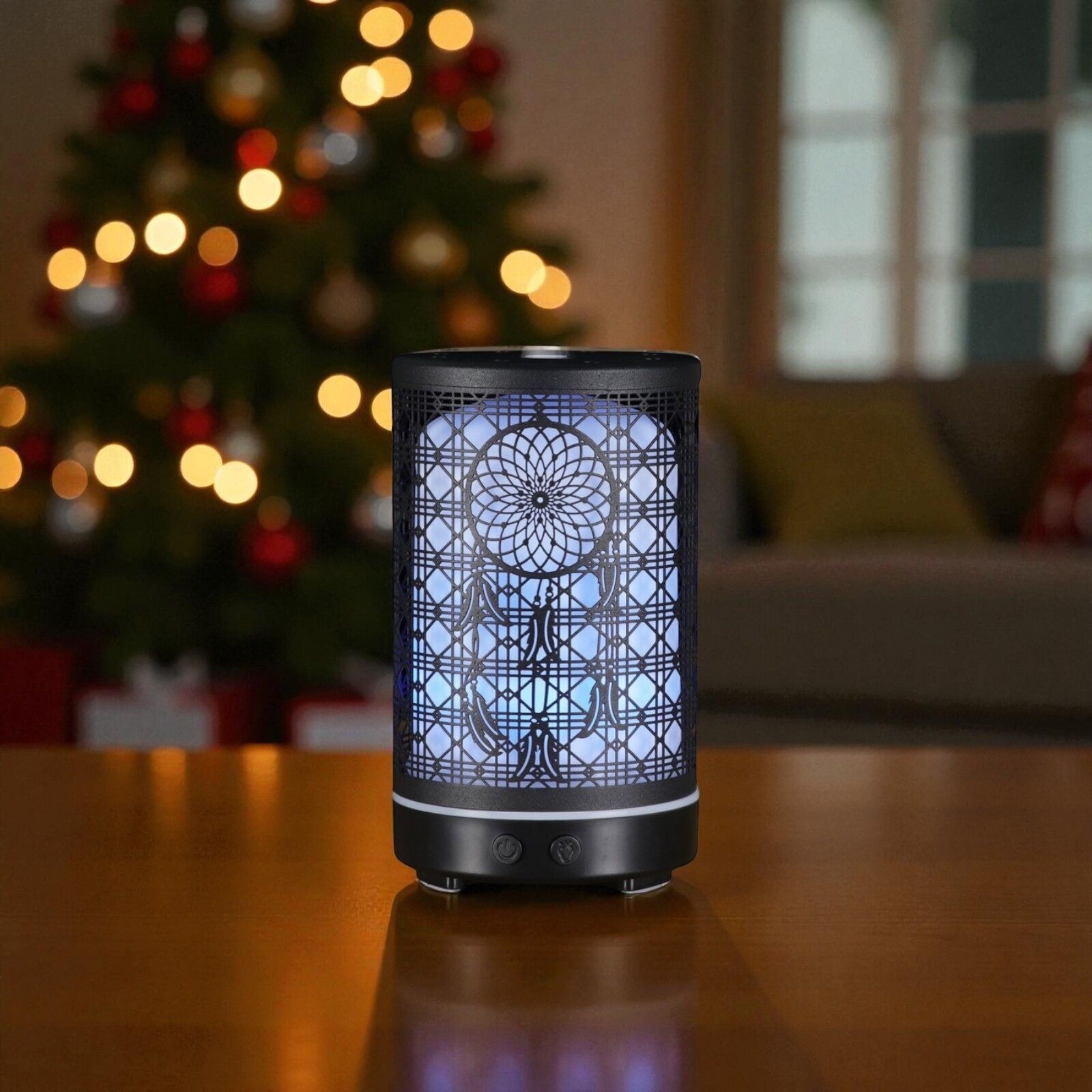 Difusor de Aromas con Mando a Distancia - Siena – Difusor de Aceites Esenciales con Mando a Distancia – Metal – Idea de Regalo Original