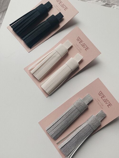 SINTESI NAPPE - Minimal polyester earrings, modern earring