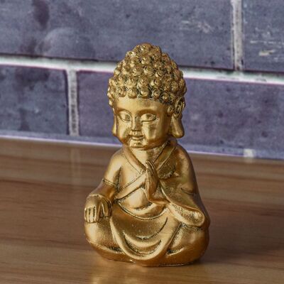 Baby Buddha Statuette - Zen und Feng Shui Dekoration - Glücksobjekt - Zen Geschenkidee - Dekoration