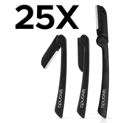 25 durable eyebrow razor - dermaplaning - disposable razor - eyebrow razor - eyebrow blade - razor blades woman - eyebrow trimmer